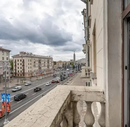Комфортная Квартира С Балкончиком На Площади Победы Apartment Minsk
